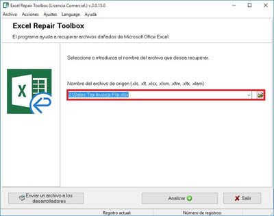 select file