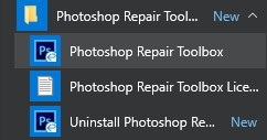 start photoshop