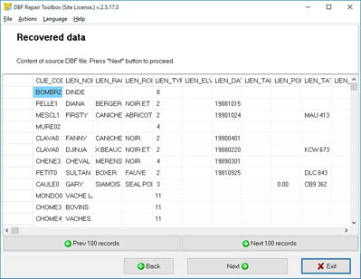 view data