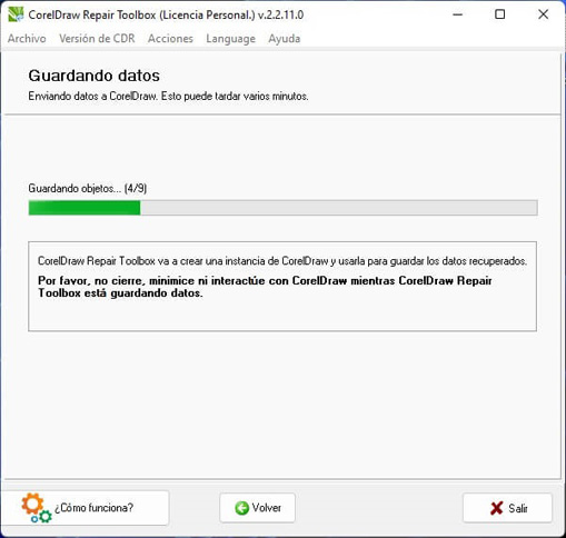 Transferir el archivo a CorelDraw